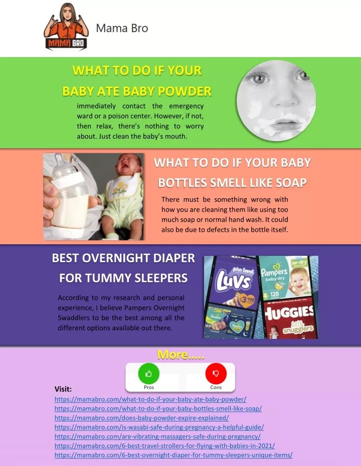 what to do if your baby ate baby powder