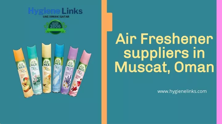 air freshener suppliers in muscat oman