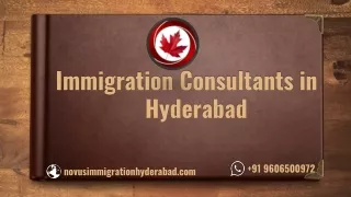 Best Immigration Consultants in Hyderabad - novusimmigrationhyderabad.com