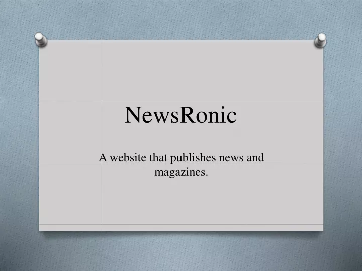 newsronic
