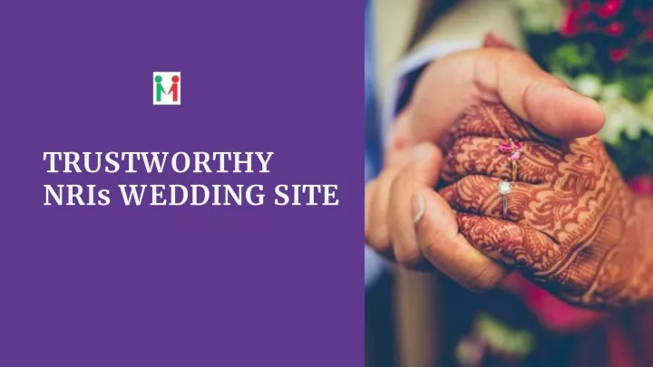 trustworthy nris wedding site