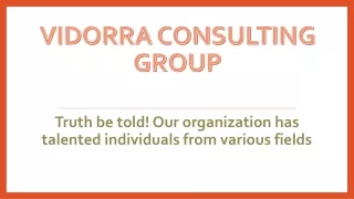 vidorra consulting group