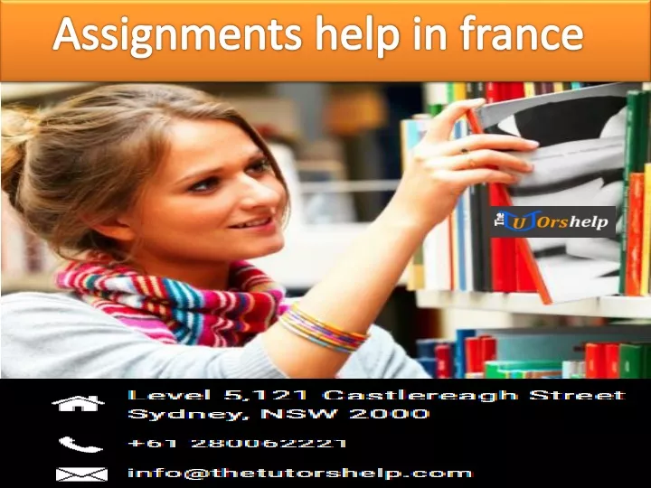assignments help in france