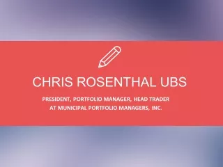 chris rosenthal ubs