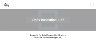 chris rosenthal ubs