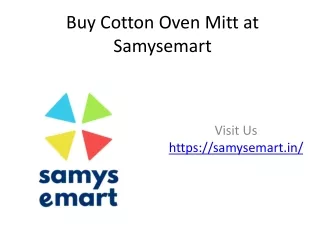 Buy 4 pack Checked Oven Mitt and Pot Holder at Samysemart