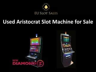 Buy Used DLV Slot Machine