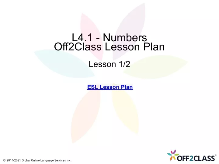 l4 1 numbers off2class lesson plan