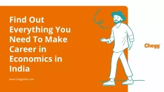 find out everything you need to make career