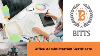 Office Administration Certificate