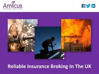 Reliable Insurance Broking In The UK