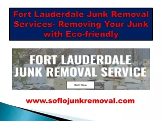 Fort Lauderdale Junk Removal
