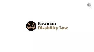 Search for Social Security Disability Lawyer at Bowman Disability Law