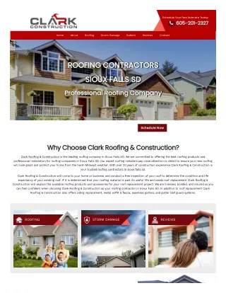 schedule your free estimate today 605 201 2327