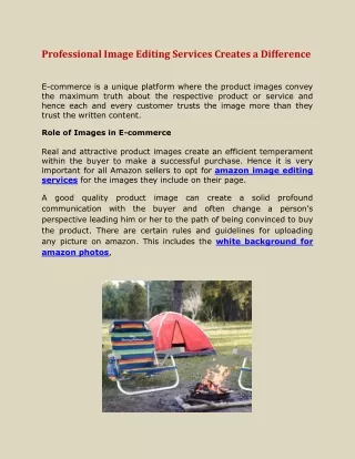 professional image editing services creates