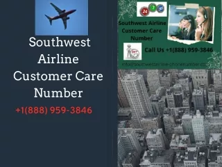 Southwest Airline Customer Care Number