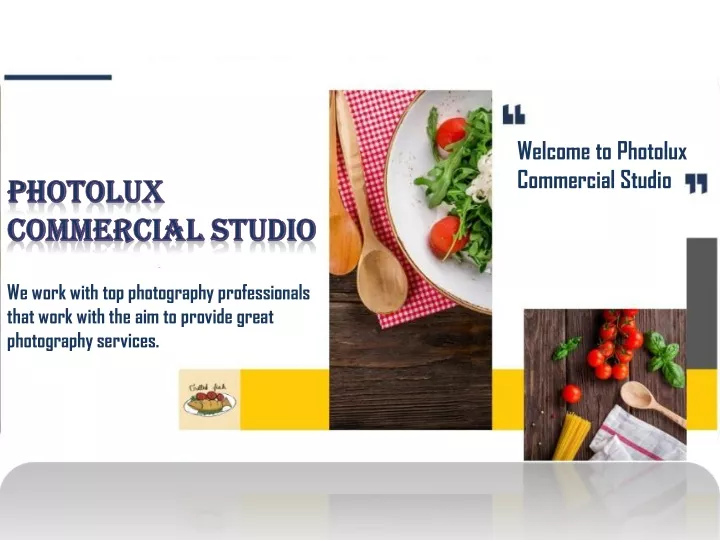 welcome to photolux commercial studio