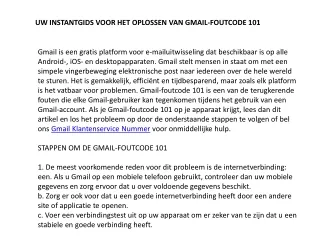 uw instantgids voor het oplossen van gmail