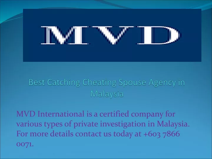 best catching cheating spouse agency in malaysia