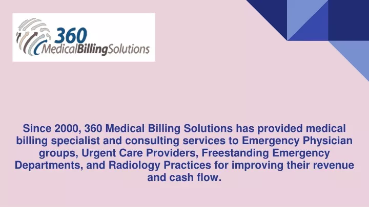 since 2000 360 medical billing solutions