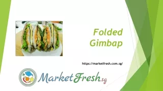 Folded Gimbap Recipe