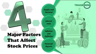 Four Major Factors That Affect Stock Prices