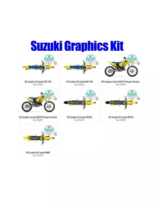 suzuki graphics kit