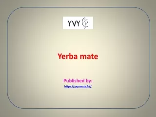 yerba mate published by https yvy mate fr