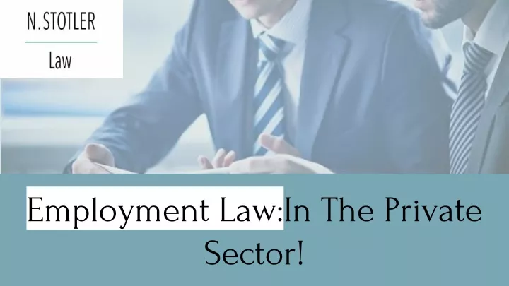 employment law in the private sector
