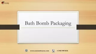 bath bomb packaging