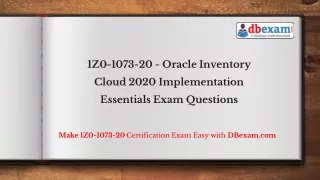 1z0 1073 20 oracle inventory
