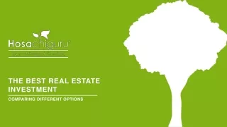 Managed Farmlands: A new real-estate asset class, by Hosachiguru
