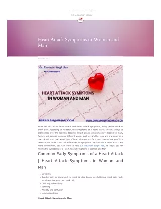 the blogheart attack