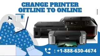 How to Change Printer From Offline to Online