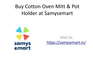 Buy 4 pack Dark Grey Oven Mitt and Pot Holder at Samysemart