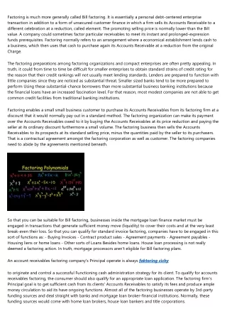 Threat Variables Related to Accounts Receivable Liquidity