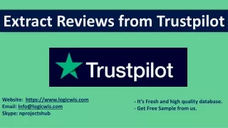 extract reviews from trustpilot