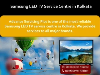 Samsung LED TV Service Centre in Kolkata | Call  91- 9231628697