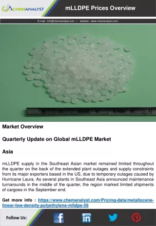 mlldpe prices overview