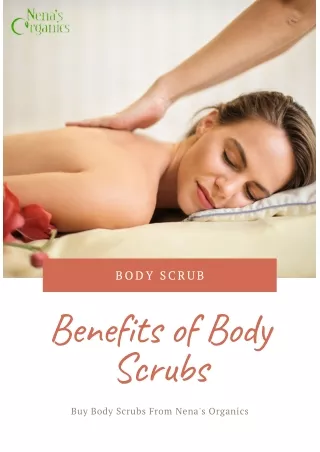 body scrub