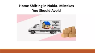 home shifting in noida mistakes you should avoid