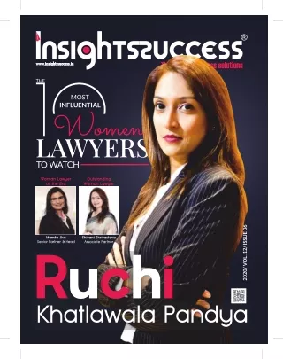 The 10 Most Influential Women Lawyers to Watch.