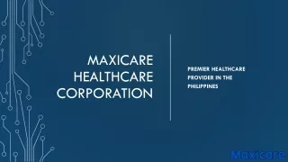 Maxicare Healthcards