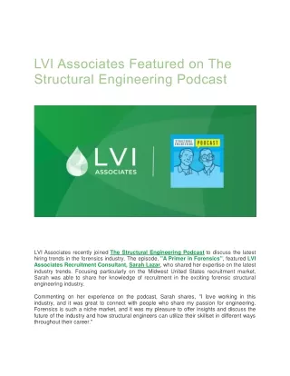 lvi associates featured on the structural