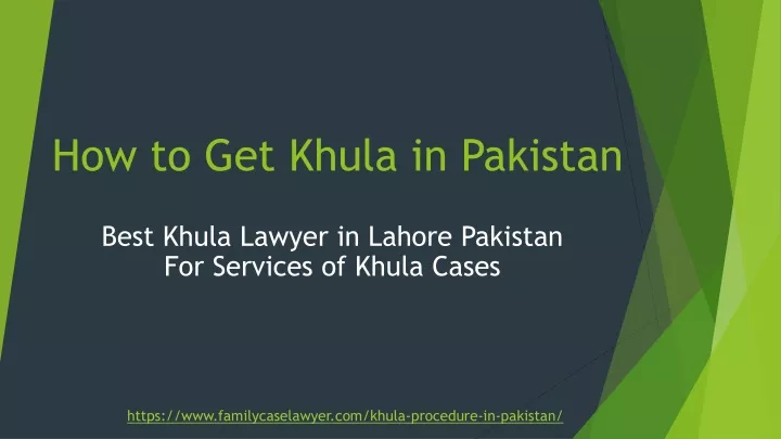 how to get khula in pakistan