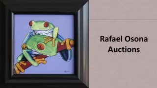 Rafael Osona Auctions