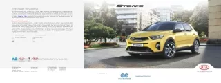 Kia Stonic brings about fresh excitement to the Compact Utility Vehicle (CUV) segment