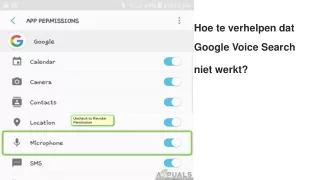 hoe te verhelpen dat google voice search niet