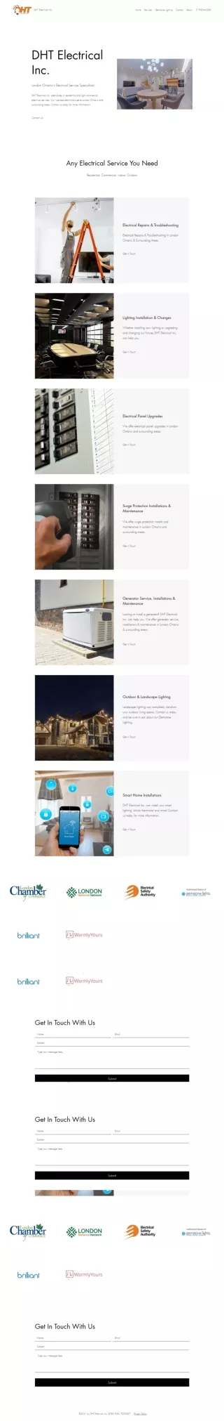London Ontario's Electrical Service Specialists | DHT Electrical Inc