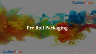 pre roll packaging